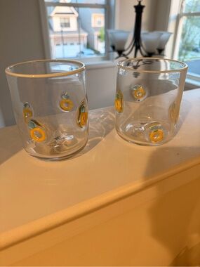 Brand new! Anthropologie icon juice glasses engagement rings